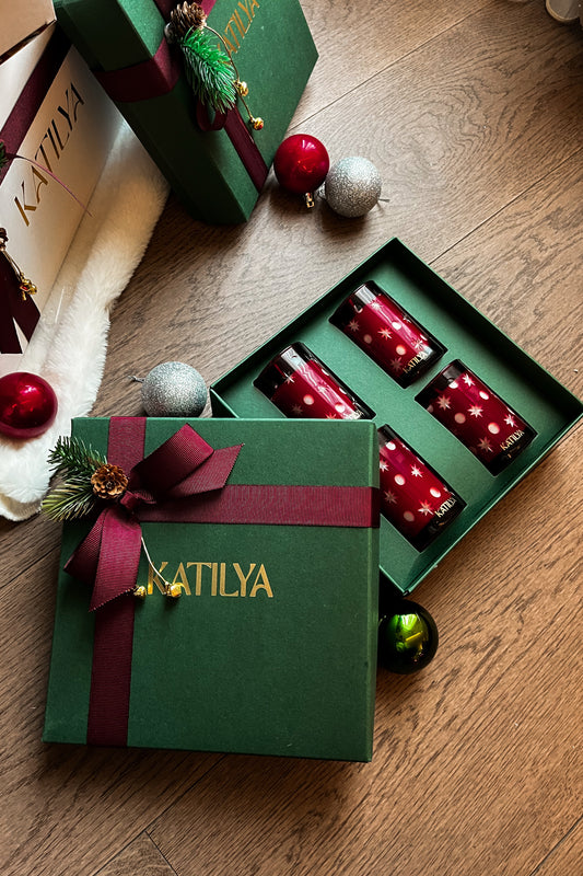 LEROZ 4’lü Mum Seti – Sınırlı Yeni Yıl Özel Serisi